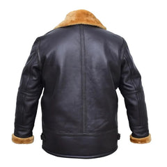 Men's Leather Winter PAF B3 Aviator Edition Jacket