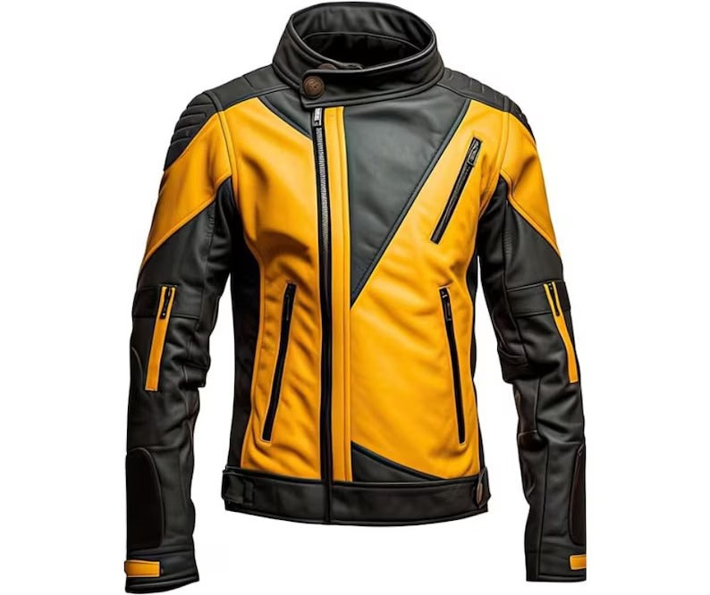 Real Leather Motorcycle Racing Jackets