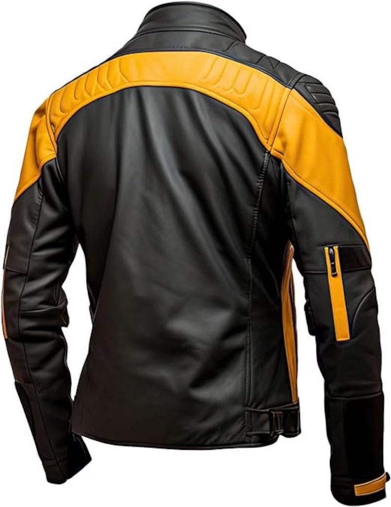 Real Leather Motorcycle Racing Jackets