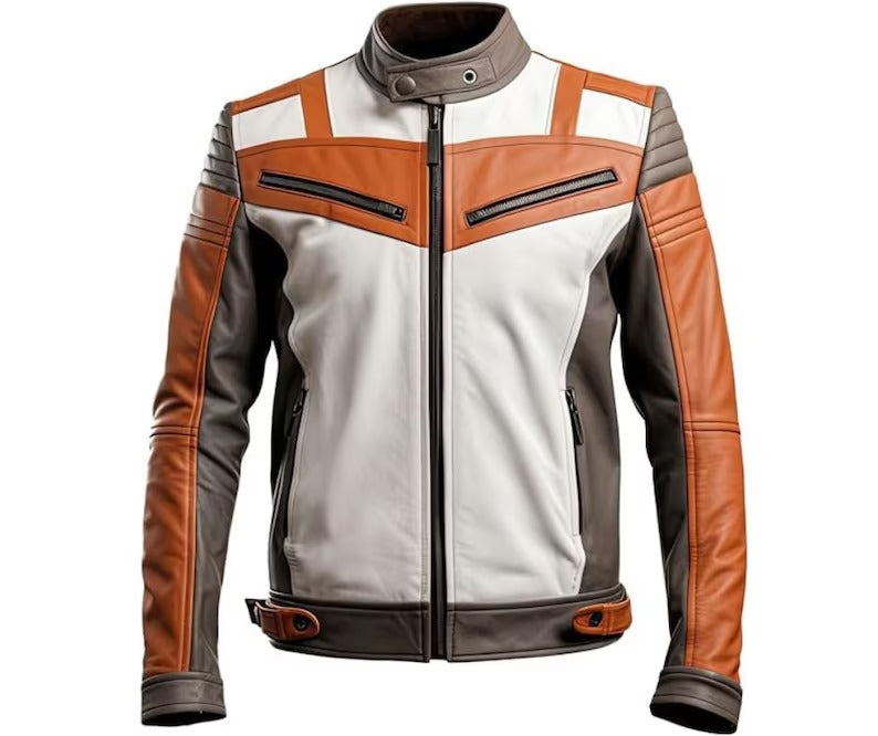 Real Leather Motorcycle Racing Jackets