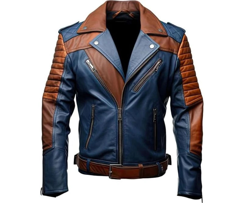 Real Leather Motorcycle Racing Jackets