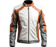 Real Leather Motorcycle Racing Jackets