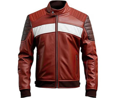 Real Leather Motorcycle Racing Jackets