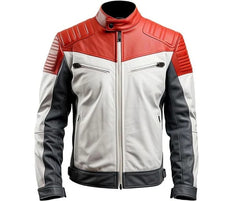 Real Leather Motorcycle Racing Jackets