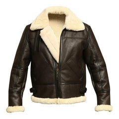 Men's Leather Winter PAF B3 Aviator Edition Jacket