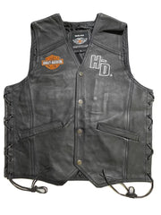 Biker Vest Harley-Davidson Black