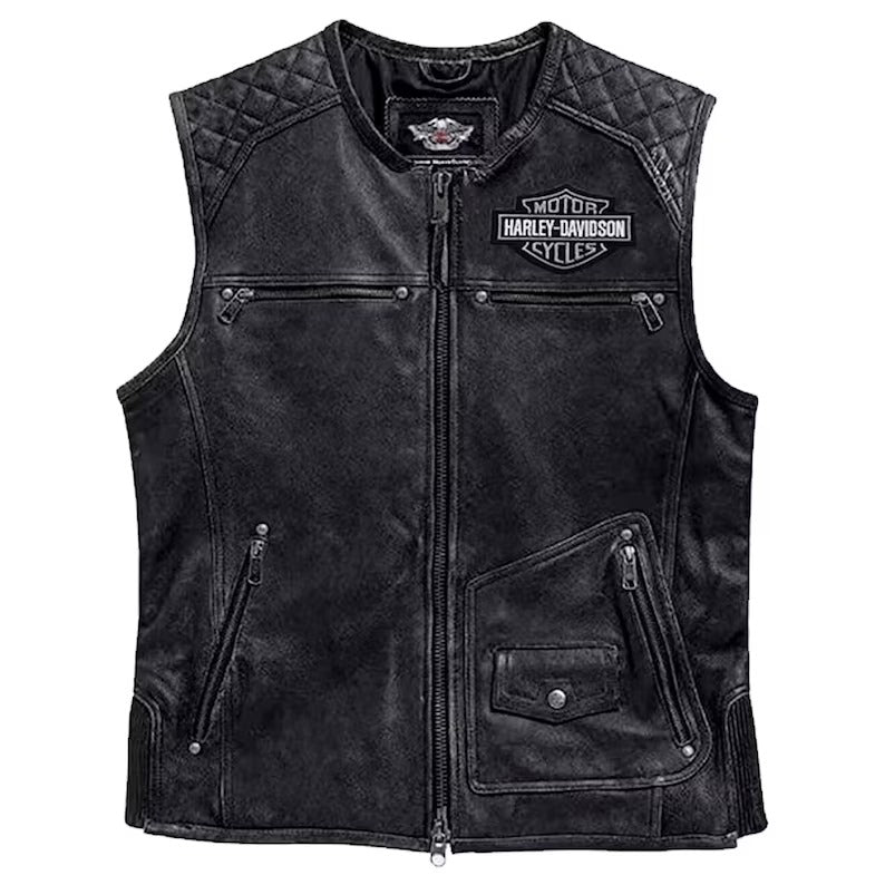 Biker Vest Harley-Davidson Black