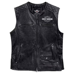 Biker Vest Harley-Davidson Black