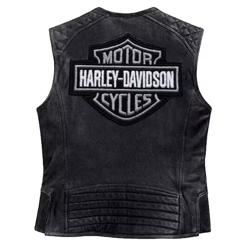 Biker Vest Harley-Davidson Black