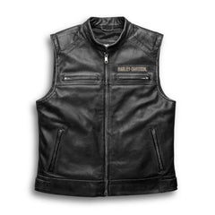 Biker Vest Harley-Davidson Black