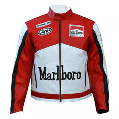 Marlboro Motorbike Racing Leather Jacket