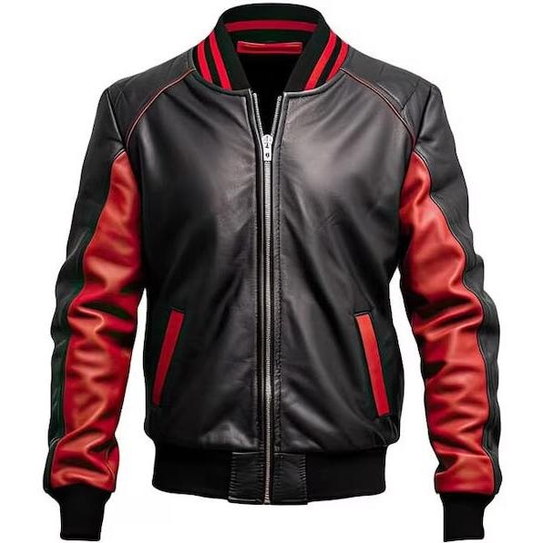 Real Leather Motorcycle Racing Jackets