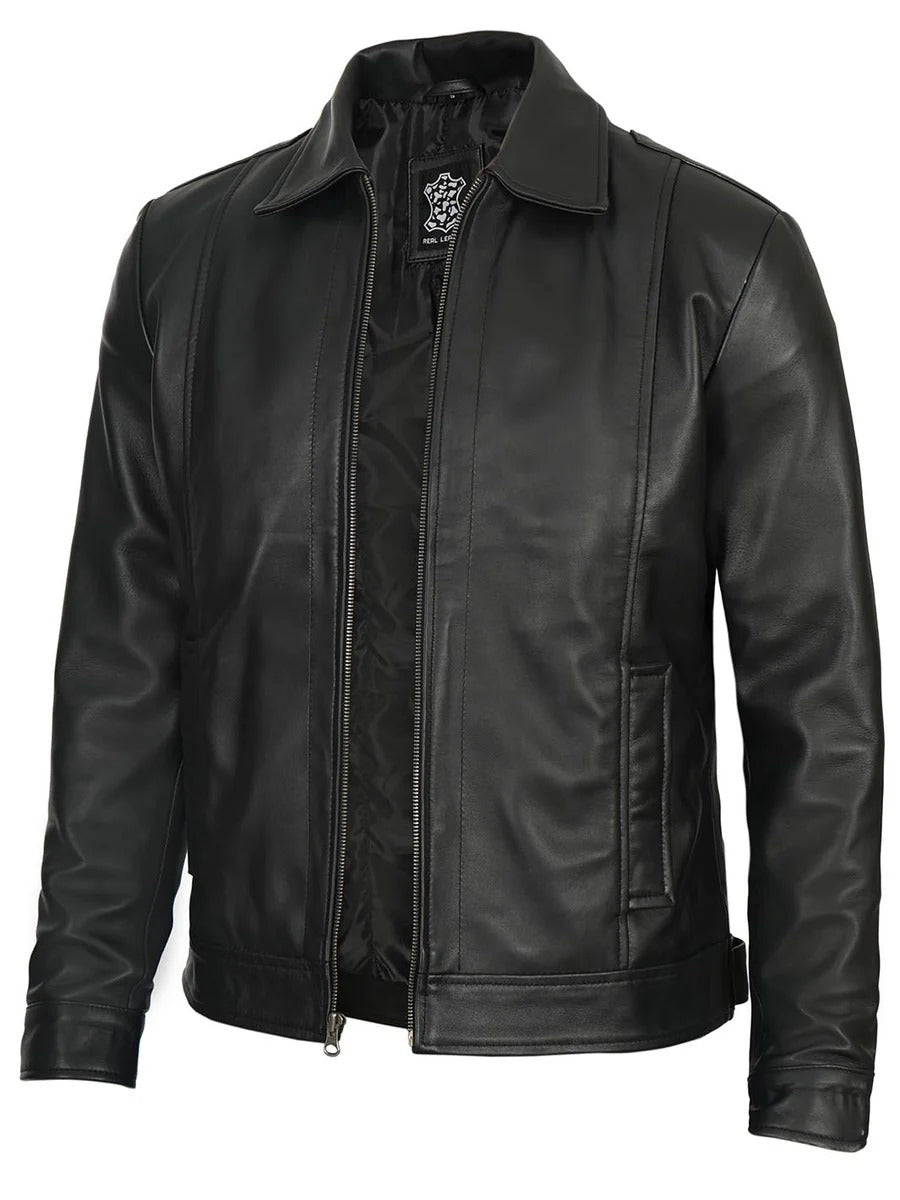 Pure Leather Cowhide Jacket/Coat For Men's