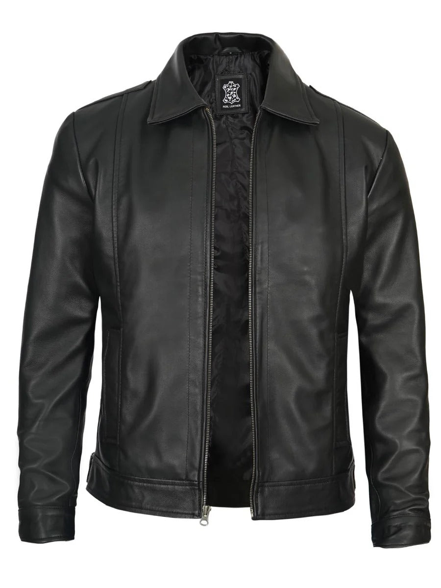 Pure Leather Cowhide Jacket/Coat For Men's