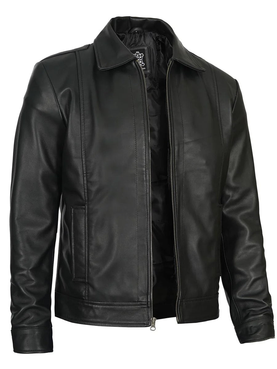 Pure Leather Cowhide Jacket/Coat For Men's