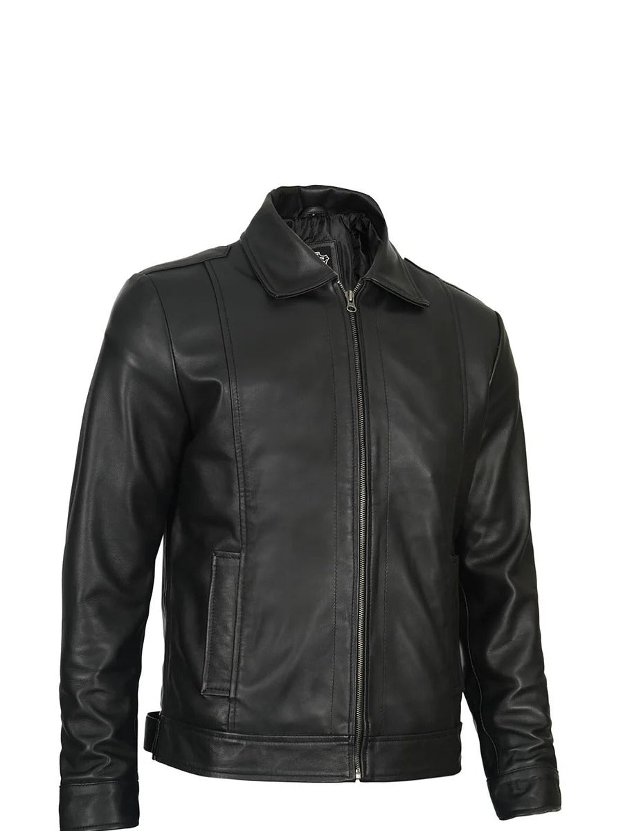 Pure Leather Cowhide Jacket/Coat For Men's