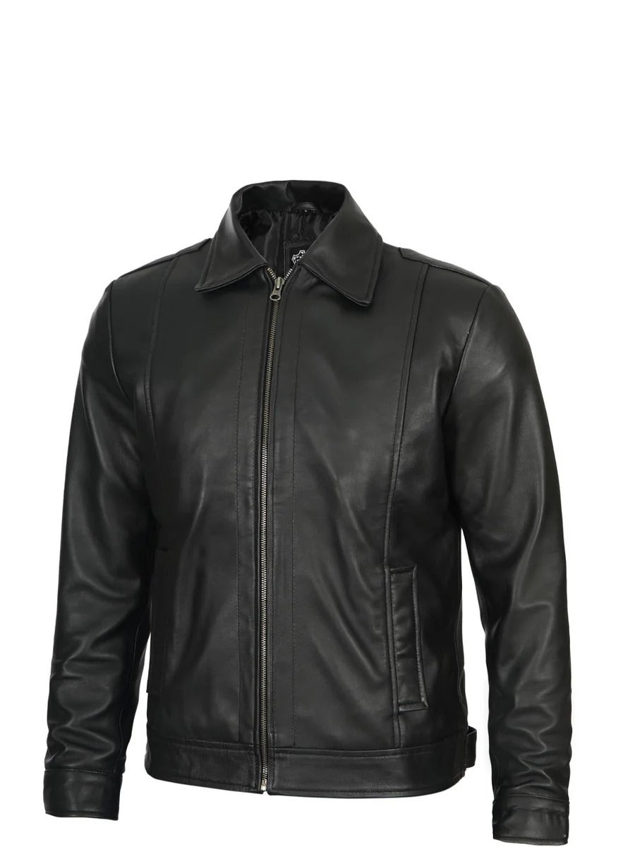 Pure Leather Cowhide Jacket/Coat For Men's