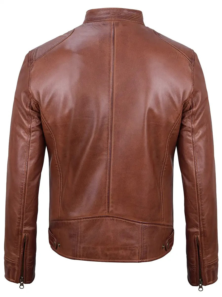 Pure Leather Cowhide Jacket/Coat For Men's