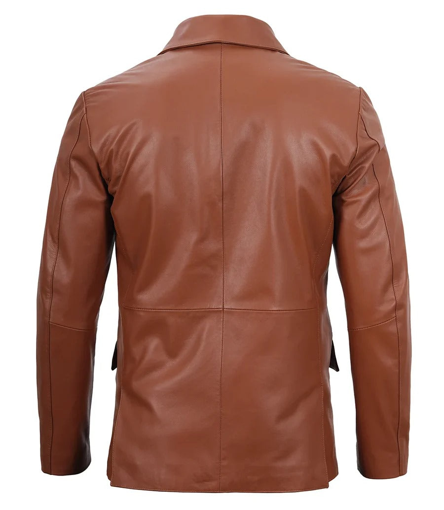 Pure Leather Cowhide Jacket/Coat For Men's