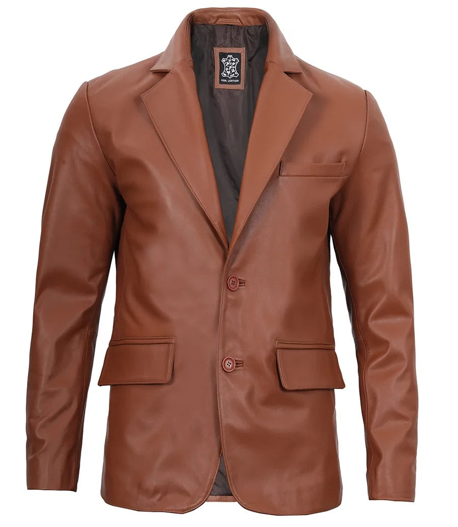 Pure Leather Cowhide Jacket/Coat For Men's