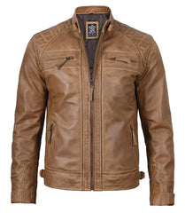 Pure Leather Cowhide Jacket/Coat For Men's