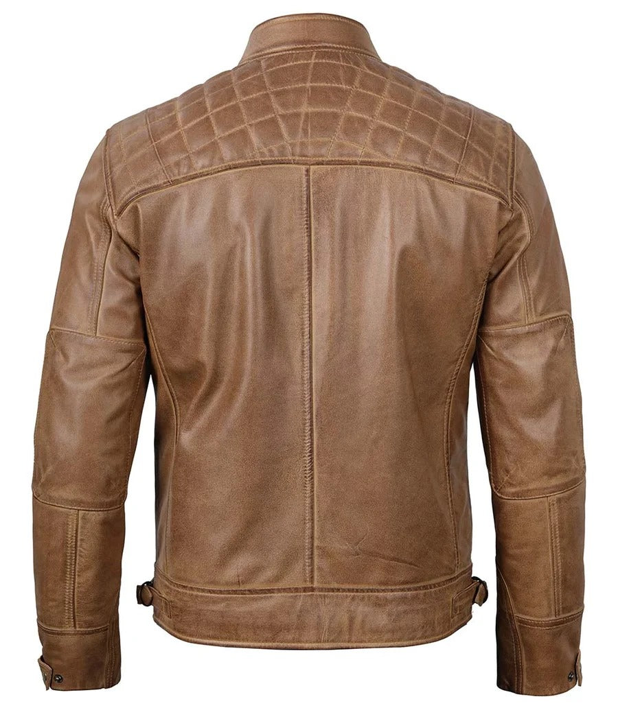 Pure Leather Cowhide Jacket/Coat For Men's