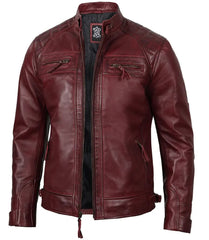 Pure Leather Cowhide Jacket/Coat For Men's