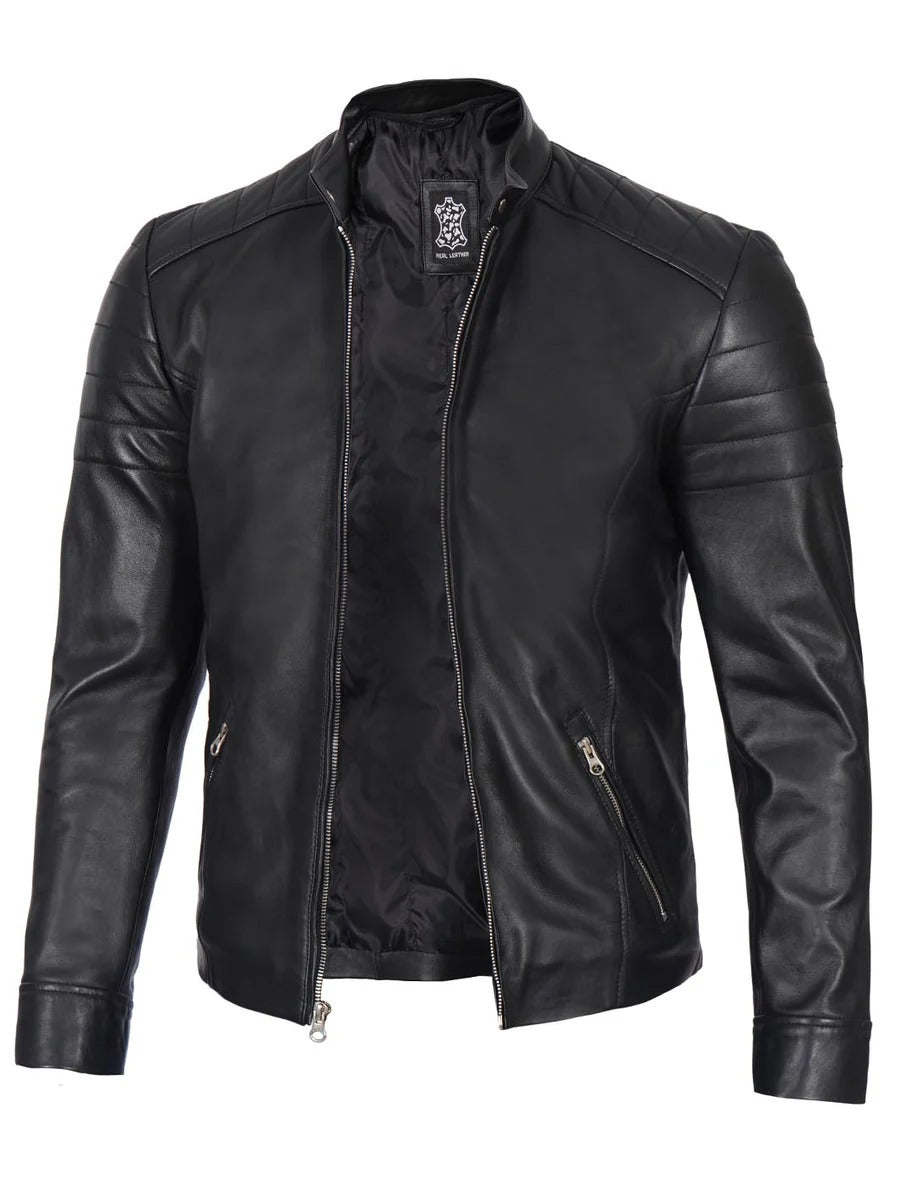 Pure Leather Cowhide Jacket/Coat For Men's