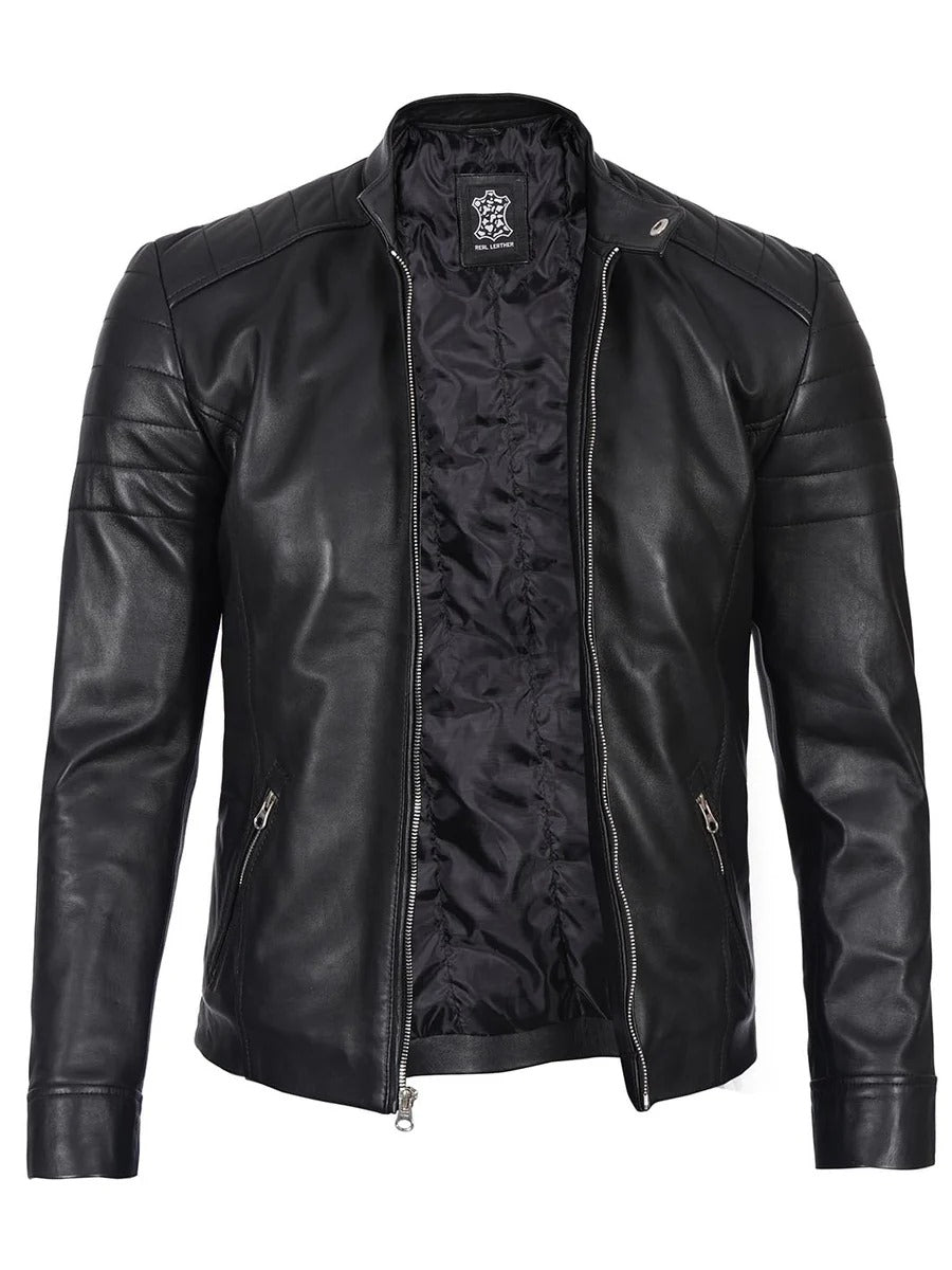 Pure Leather Cowhide Jacket/Coat For Men's