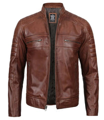 Pure Leather Cowhide Jacket/Coat For Men's